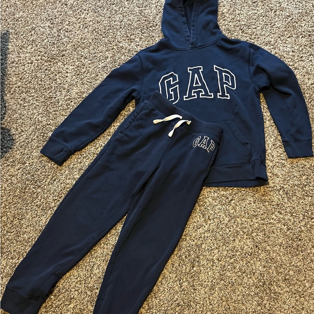GAP Dark Blue Hoodie and Joggers Set